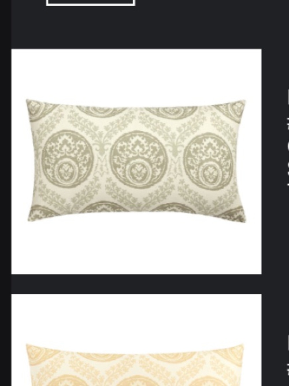 Pottery Barn Lena Medallion Sham, Green Multi, King